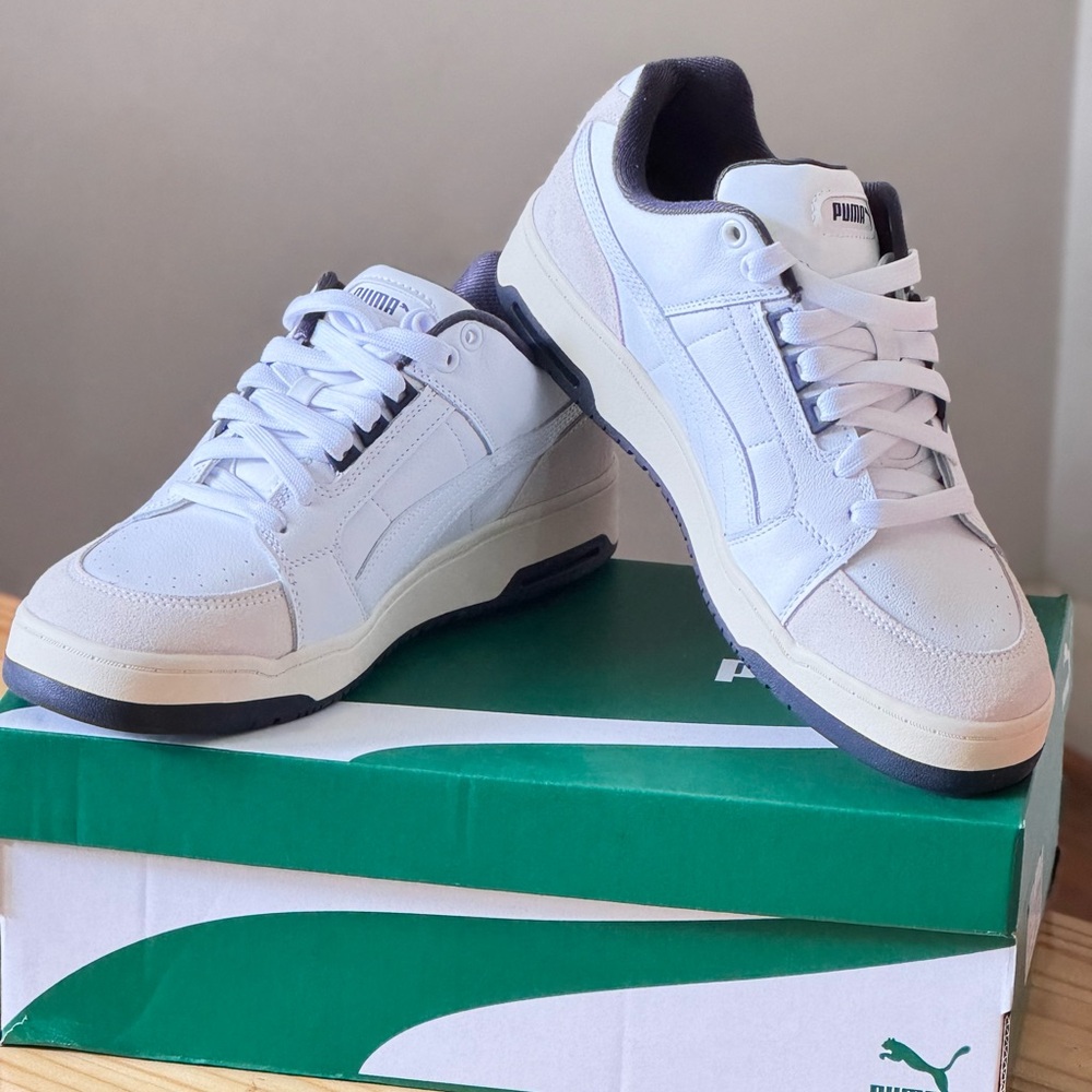 Puma Slipstream Lo Retro White/New Navy 384692-09 Men's